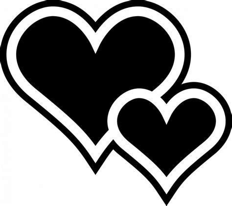 clip art hearts|heart clip art black and white.